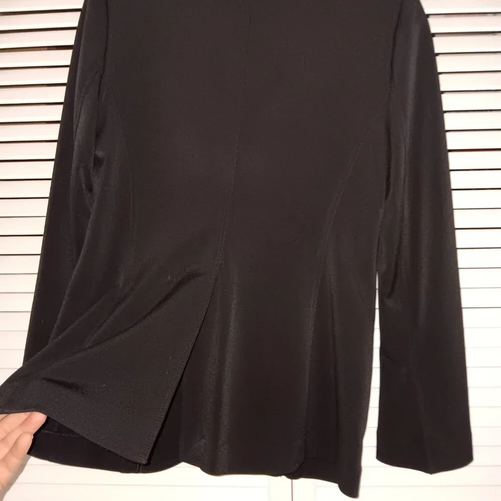 WHBM Jacket Blazer Black 4P - Picture 4 of 5